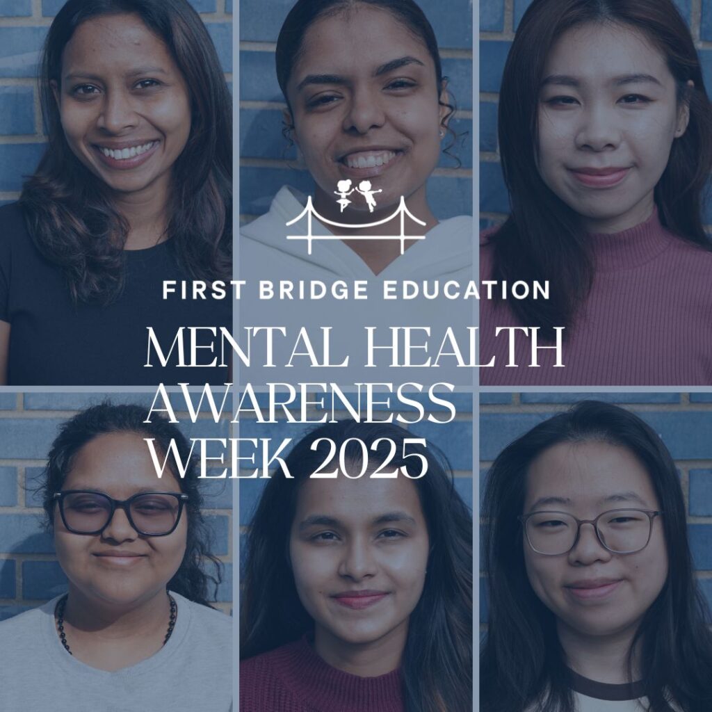 Staff portraits for Mental Health Awareness Week 2025 at First Bridge Education