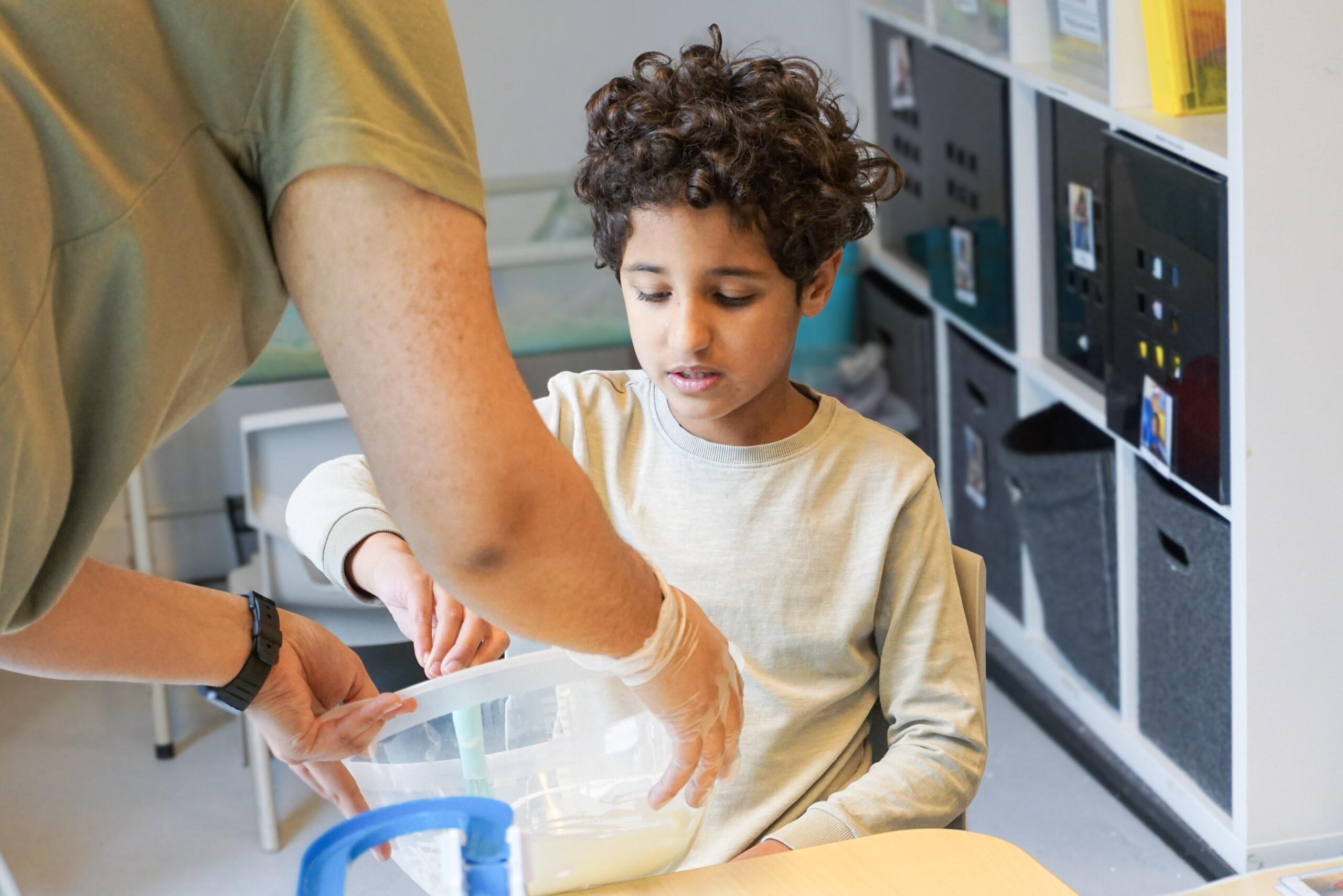 First Bridge Education supports children with food challenges with low-pressure, high-structure, sensory-based food tech sessions.