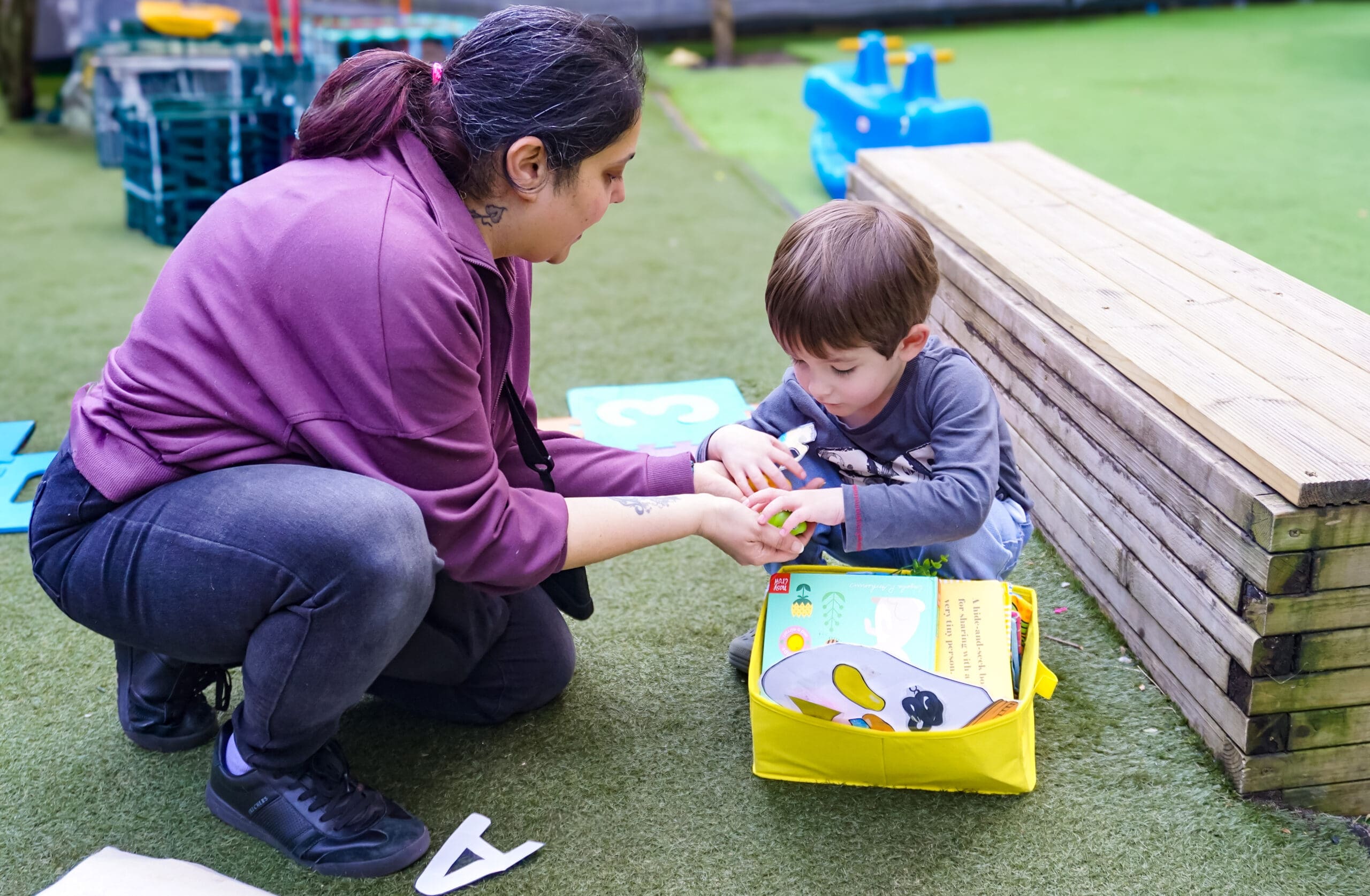 Overstimulation happens when a child’s brain receives more information than they can comfortably process. This might involve noise, lights, movement, social interaction, touch, or even unexpected changes. Toddlers who are autistic, or who show autistic traits, are often more sensitive to these sensory experiences.